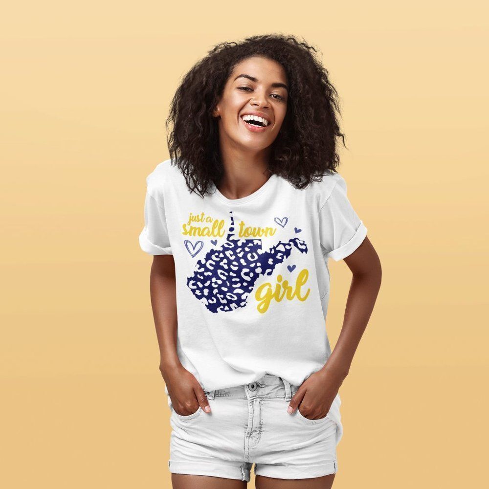 Just A Small Town Girl WV Short Sleeve Tee